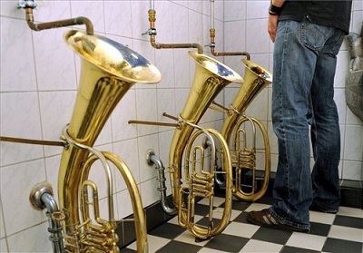 Trumpet Toilet